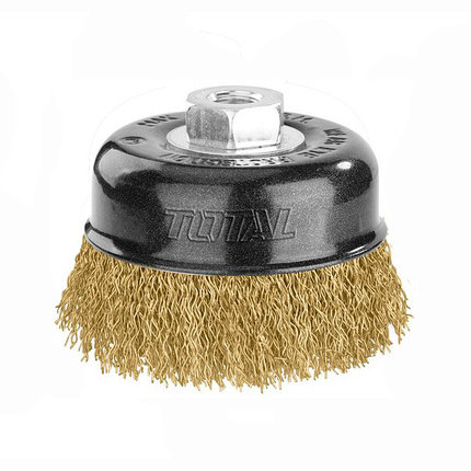 Щетка проволочная чашечная 100 мм TOTAL TAC31045, фото 2