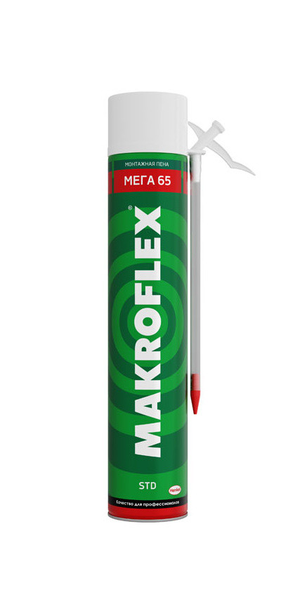 Makroflex/PU Mega 65/ Пена монтажная стандартная 800мл