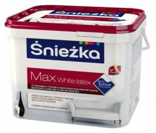 Снежка "MAX" 5л матовая латексная эмульсия для интерьеров, фото 2