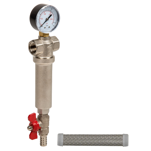 Фильтр латунный хромированный FHMB 12X