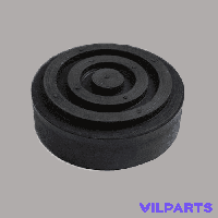 Резиновая накладка для домкрата Ø86 mm. H-36 mm. "Forsage"