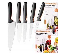 Набор ножей 5 шт. Fiskars Functional Form 1057557 + 1057556
