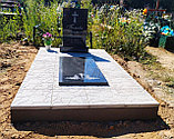 БЮДЖЕТНЫЙ ПАМЯТНИК НА ОДИНОЧНУЮ МОГИЛУ В ЩУЧИНЕ, фото 2
