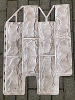 Фасадная панель FineBer Блок светло-коричневый 795х595