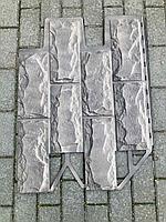 Фасадная панель FineBer Блок бежево-коричневый 795х595