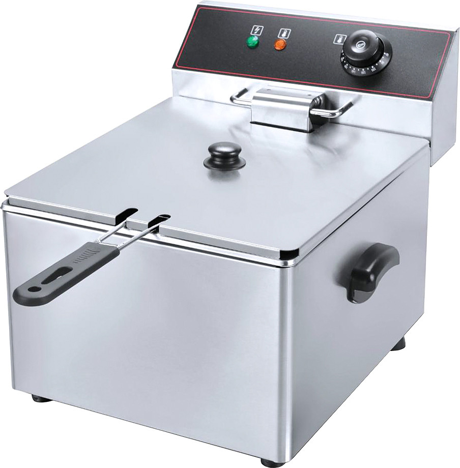 Фритюрница Hualian HEF-4L (Объем чаши 4 л) (265х385х320 мм, 220 В, 2 кВт)