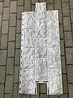 Фасадная панель FineBer Доломит светло-серый 1137х472, фото 2