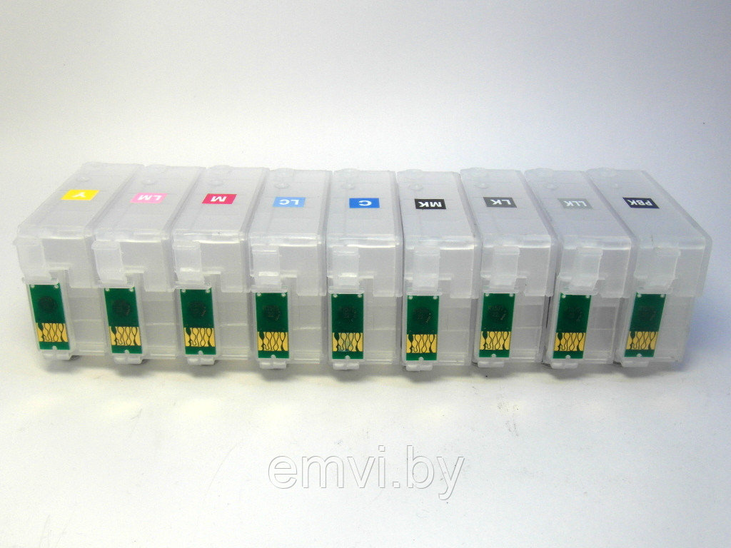 Перезаправляемые картриджи (ПЗК) для Epson R3000