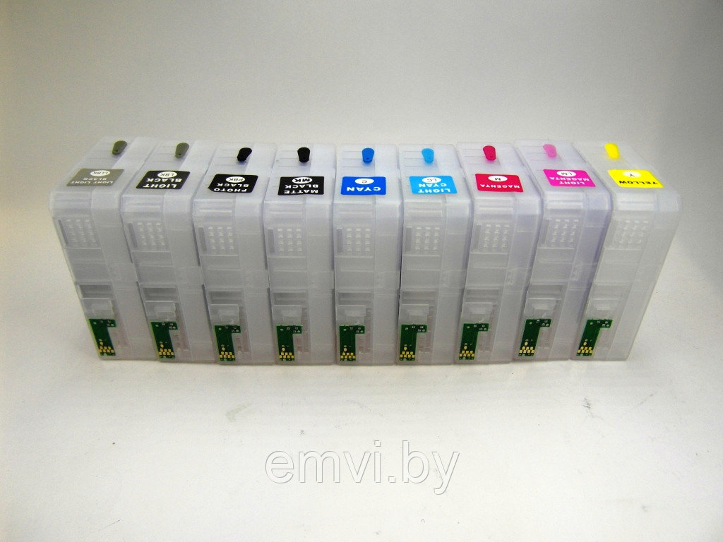 Перезаправляемые картриджи (ПЗК) для Epson Stylus Pro 3800 /3880