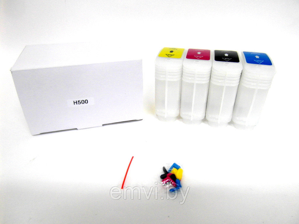 Перезаправляемые картриджи (ПЗК) для HP DesignJet 500 / 800 с авточипом