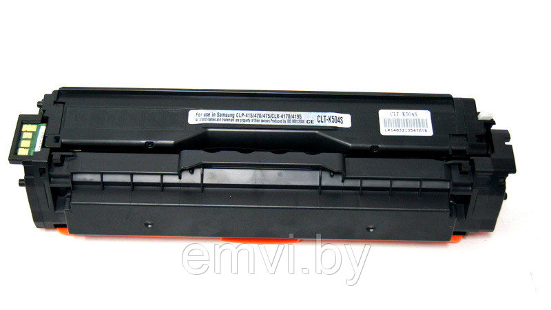 Картридж CLP-K504S CLT-504S black для Samsung CLP-415 / CLX-4195 / SL-C1810 / SL-C1860 совместимый