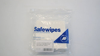 SWI400 Салфетки безворсовые х/б Safewipes 100x100мм (AF International) 100 шт.
