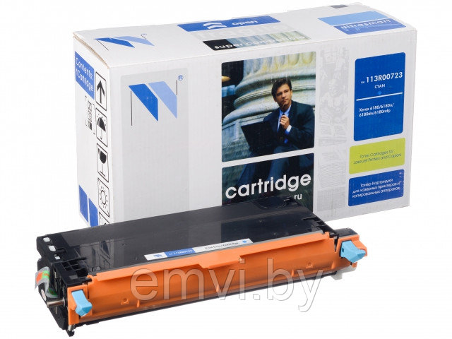 Картридж 113R00723 113R00719 cyan для XEROX Phaser 6180 совместимый