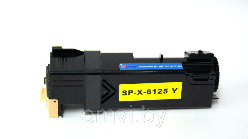 Картридж  106R01337 yellow для XEROX Phaser 6125 (1000стр) совместимый
