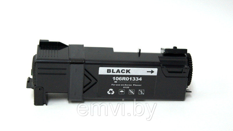Картридж 106R01338 black для XEROX Phaser 6125 (2000стр) совместимый
