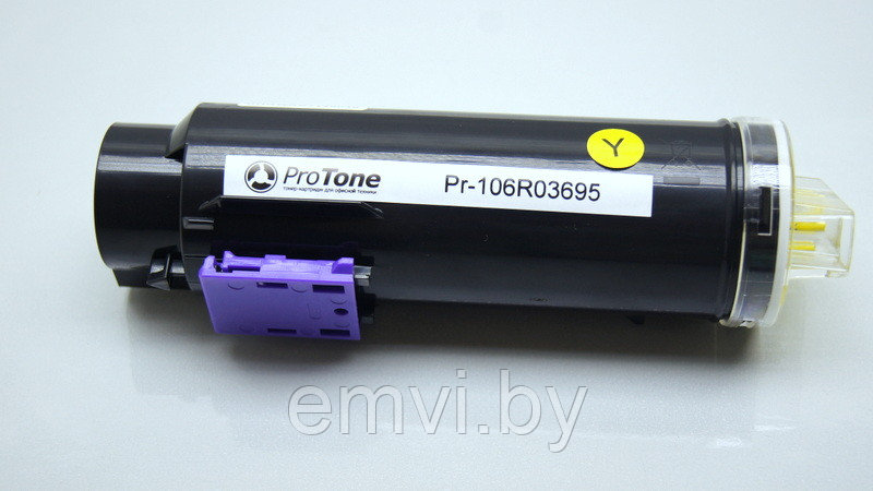 Картридж 106R03695 желтый для принтеров Xerox Phaser 6510/ WorkCenter 6515 совместимый