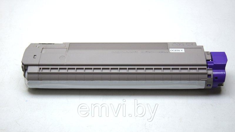 Картридж 44643001 / 44643005 Yellow для Oki C801/ 821 совместимый