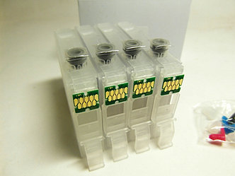 Перезаправляемые картриджи (ПЗК) T1631 | T1632 | T1633 | T1634 для Epson WF-2010/ WF-2510/ WF-2520/ WF-2530 /