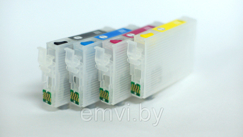 Перезаправляемые картриджи (ПЗК) для Epson WF-7110/ WF-3620/ WF-7110DTW/ WF-7610