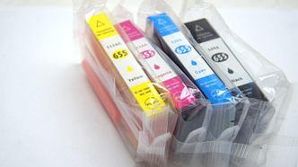 Комплект картриджей HP 655 для HP DeskJet Ink Advantage 3525/ 4615/ 4625/ 5525/ 6525 совместимый