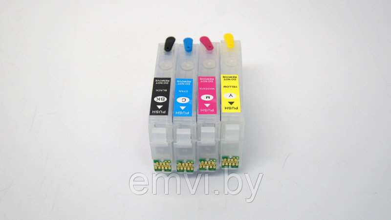 Перезаправляемые картриджи (ПЗК) 603XL CMYK для Epson Expression Home XP-2100/ XP-2105/ XP-3100