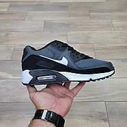 Кроссовки Nike Air Max 90 Black Gray White, фото 2