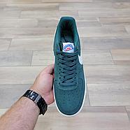 Кроссовки Nike Air Force 1 Suede Low Green, фото 3