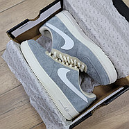 Кроссовки Nike Air Force 1 Suede Low Gray Beige, фото 6