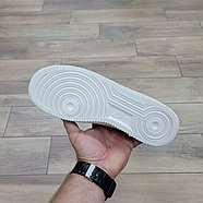Кроссовки Nike Air Force 1 Suede Low Gray Beige, фото 5