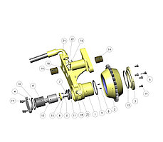 Устройство измерение длины 25RH (RHS) 21512529