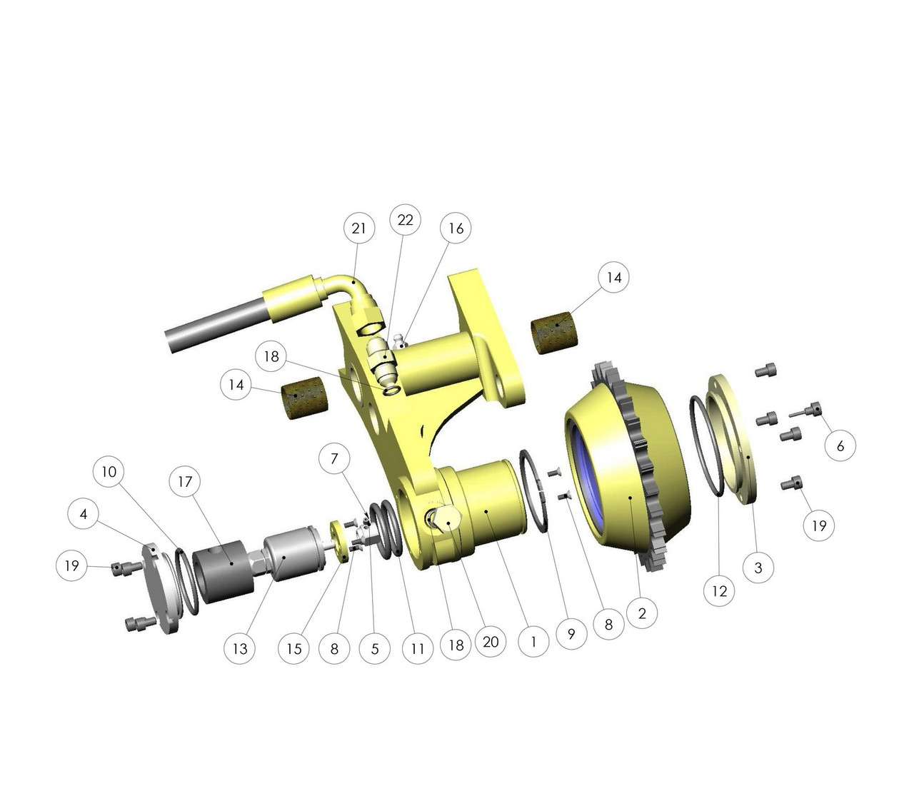 Устройство измерение длины 25RH (RHS) 21512529