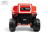 Детский электромобиль RiverToys E007EE (красный) Полноприводный Jeep Rubicon, фото 6
