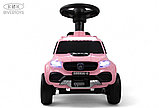 Детский толокар RiverToys G008GG-D (розовый) Mercedes, фото 5