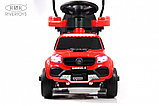 Детский толокар-электромобиль RiverToys G008GG-A (красный) Mercedes, фото 2
