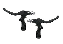 Тормозные ручки PROMAX 5-361497 алюм. V-брэйк/кантелив. регул. черные