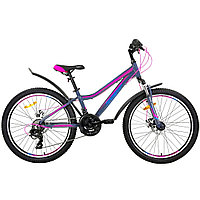 Велосипед AIST Rosy Junior 2.1/24//серый/2024 4810310032808