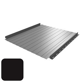 Кликфальц RoofArt ArtClick RA3 0,53мм GreenCoat Pural BT цинк 350 г/м² черный