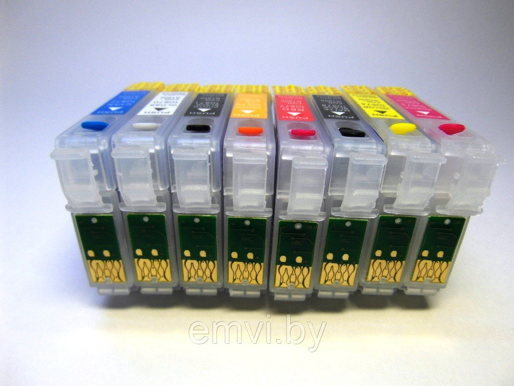 Перезаправляемые картриджи (ПЗК) для Epson R1900
