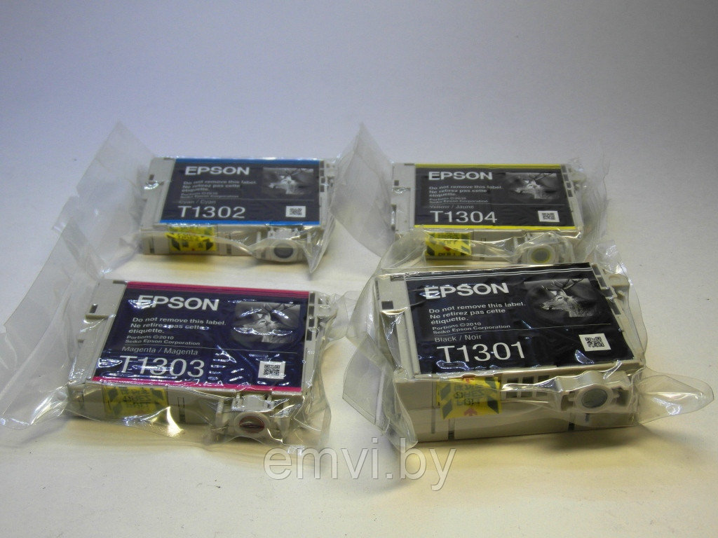 Картридж комплект T1301 | T1302 | T1303 | T1304 для Epson SX525WD/ WF-7015/ B42WD
