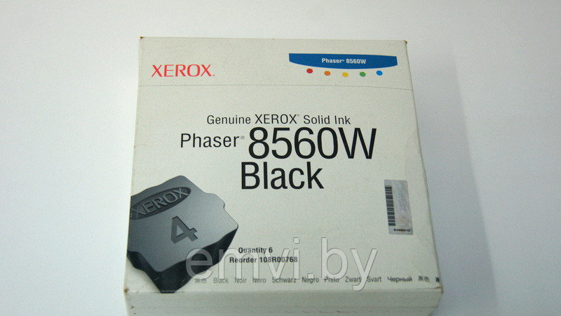 Картридж 108R00767 для XEROX Тонер черного цвета для Phaser 8560 (O)