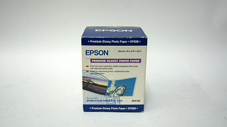 Фотобумага S041303 Epson Premium Glossy Photo Paper 100mm*8m 255г/м3 Рулон
