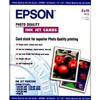 Фотобумага Epson Photo Quality Ink Jet Paper 10"x8", 185г/м2, 30 листов
