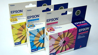 Картридж T0321/ T0322/ T0323/ T0324 для Epson Stylus C70/ C70+/ C80 (О) в ассортименте