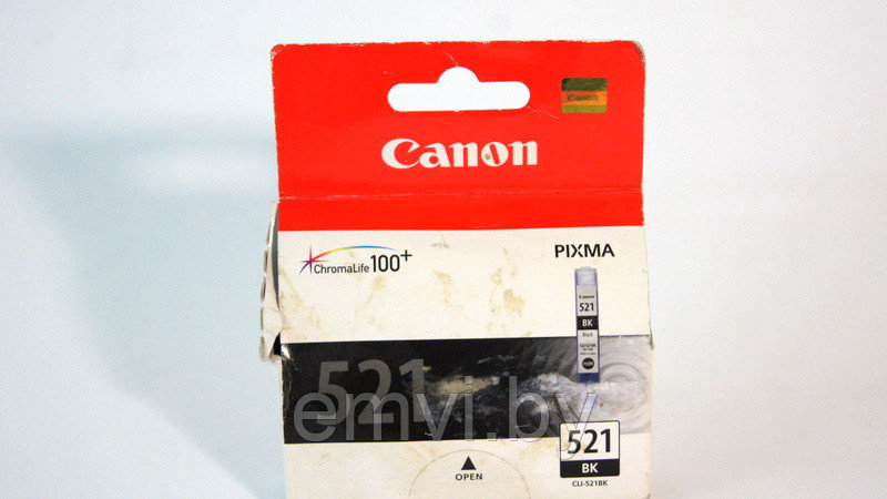 Картридж Canon CLI-521BK Black для PIXMA IP3600 / 4600, MP540 / 620 / 630 / 980 совместимый