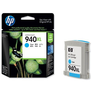 Картридж C4907AE (HP 940XL) синий для HP OfficeJet Pro 8000/ OfficeJet Pro 8500 (O)