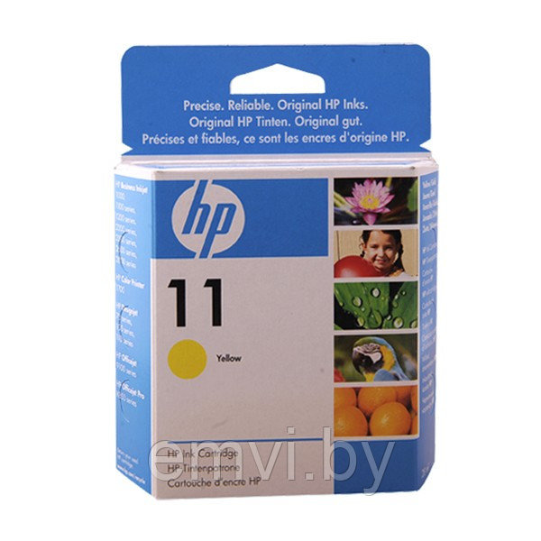 Картридж C4838AE (HP № 11) желтый для HP DesignJet 100 / DesignJet 111 / DesignJet 800 (O)