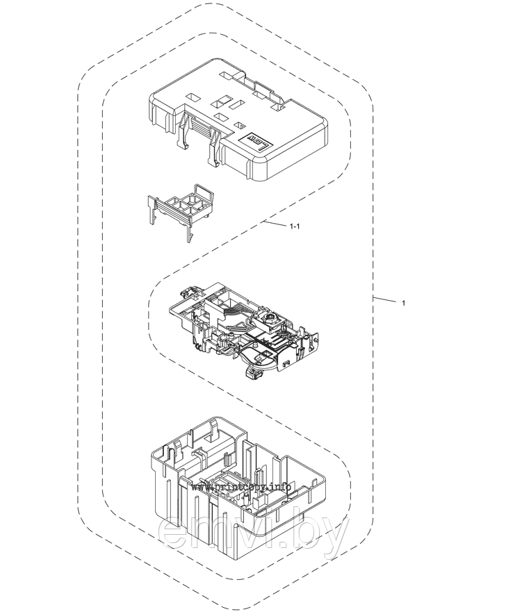 Соленоид 40X8300 для Lexmark MS510dn/ MS610dn/ MX410de/ MX511de/ MX610de/ MX611de/ MS310d/ MX310dn/ MS315dn