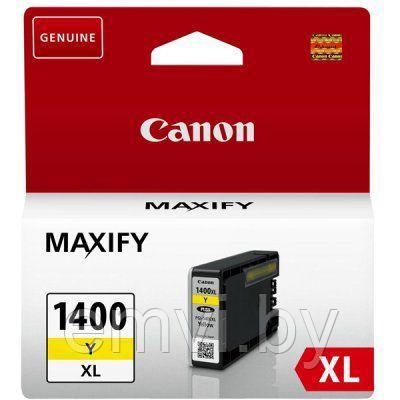 Картридж 9204B001 | 9204B001[AA] | PGI-1400XL Y для Canon MAXIFY MB2040/ MB2140/ MB2340/ MB2740 (O)