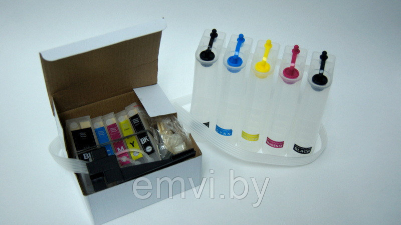СНПЧ (Система непрерывной подачи чернил) для Epson XP-600/ XP-610/ XP-800/ XP-820 USA