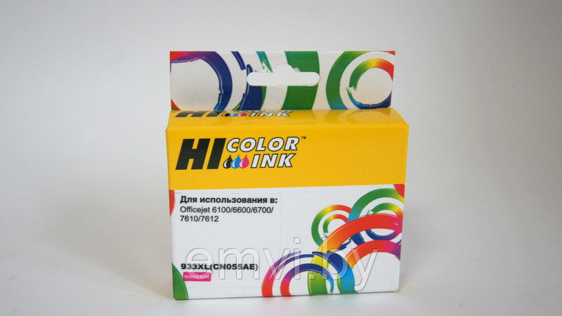 Картридж CN055AE (HP 933 XL) пурпурный для HP OfficeJet 6100/ 7110/ 7612 совместимый